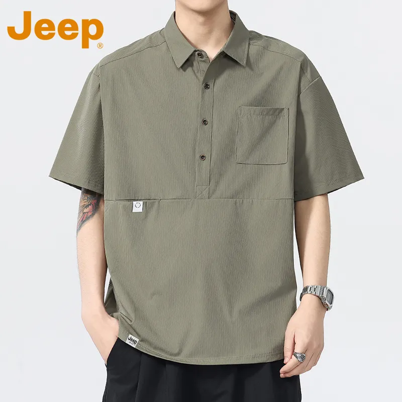 Jeep Sports & Outdoors Polo Shirt Men's-9