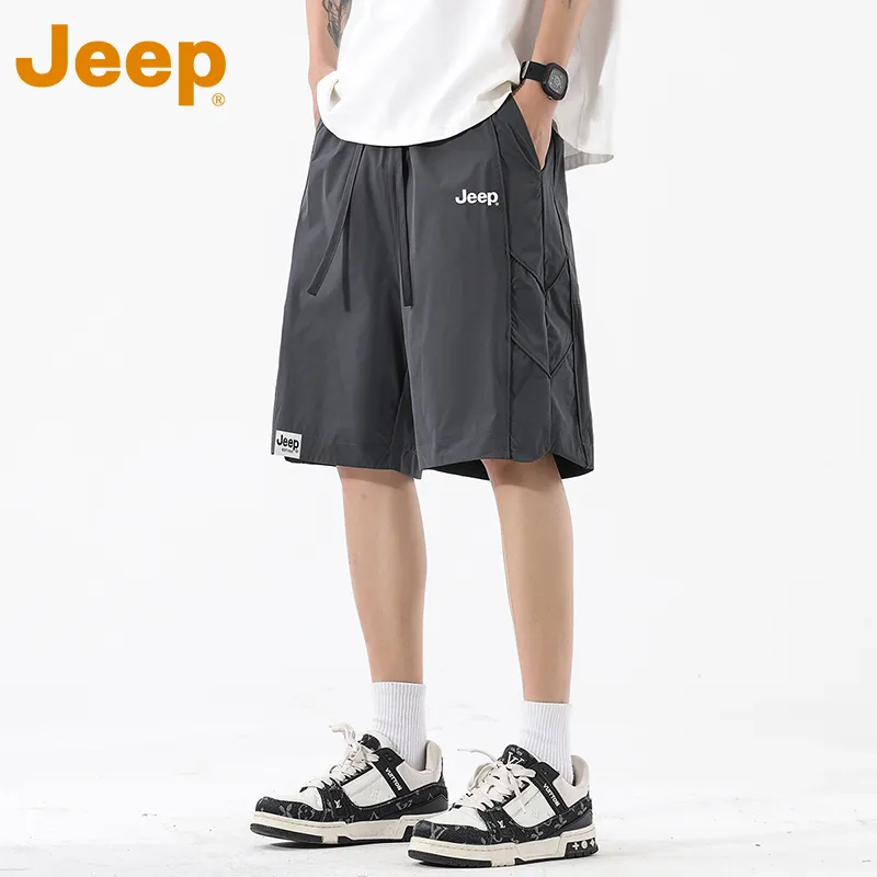 Jeep Outdoor Casual Shorts Men's-19