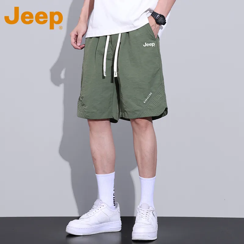 Jeep Fashion Sports Collection Casual Shorts Men's-16