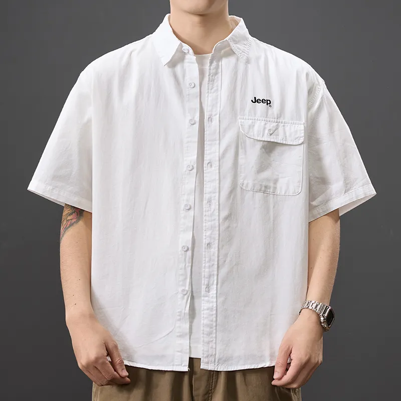 Jeep Outdoor Casual Shirt Unisex-1