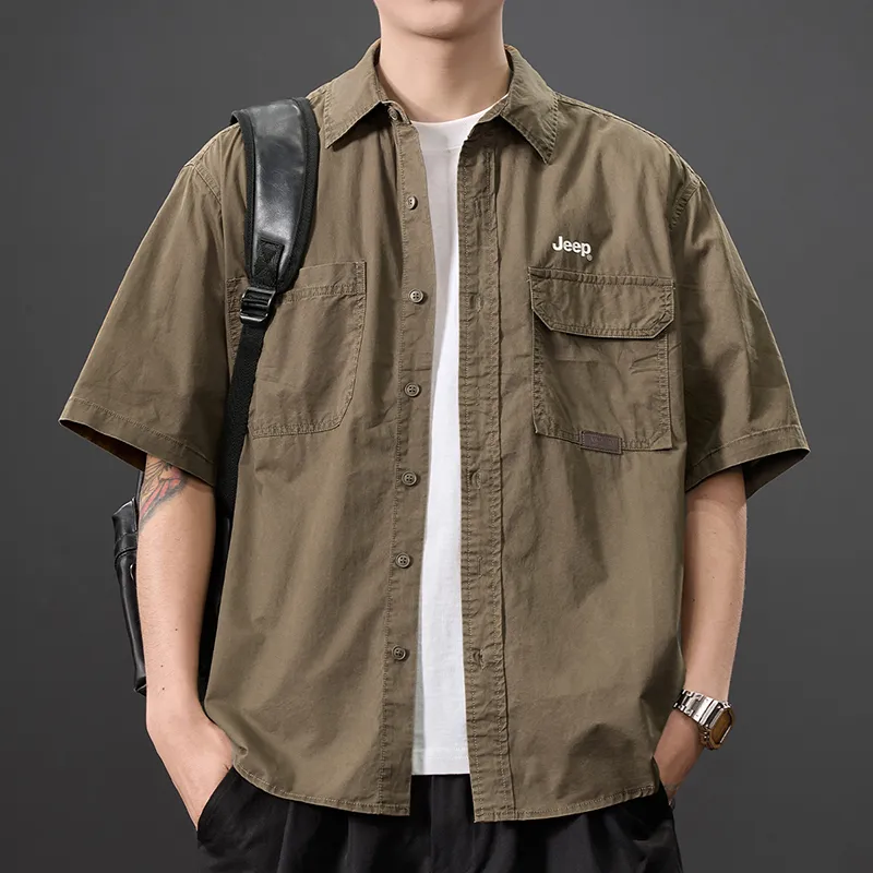 Jeep Outdoor Casual Shirt Unisex-16