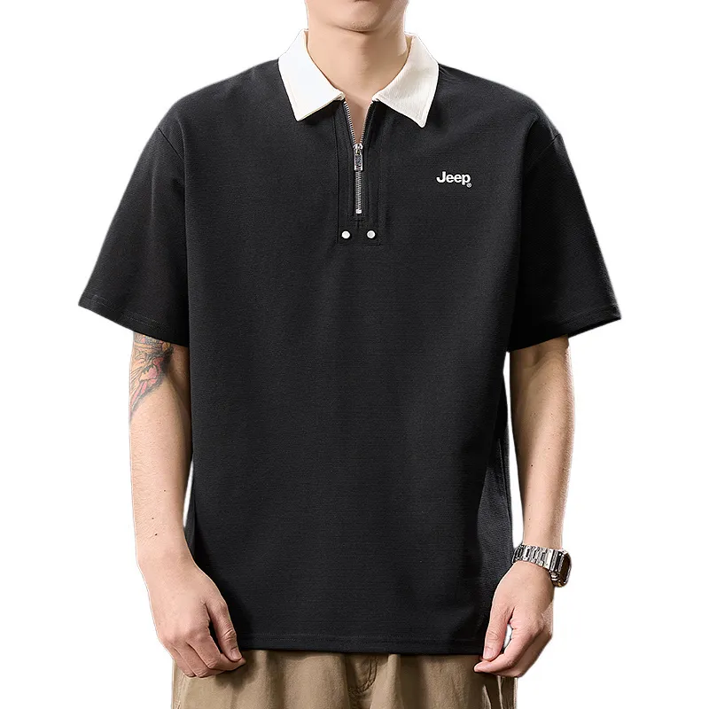 Jeep Fashion Sports Collection Polo Shirt Men's-5