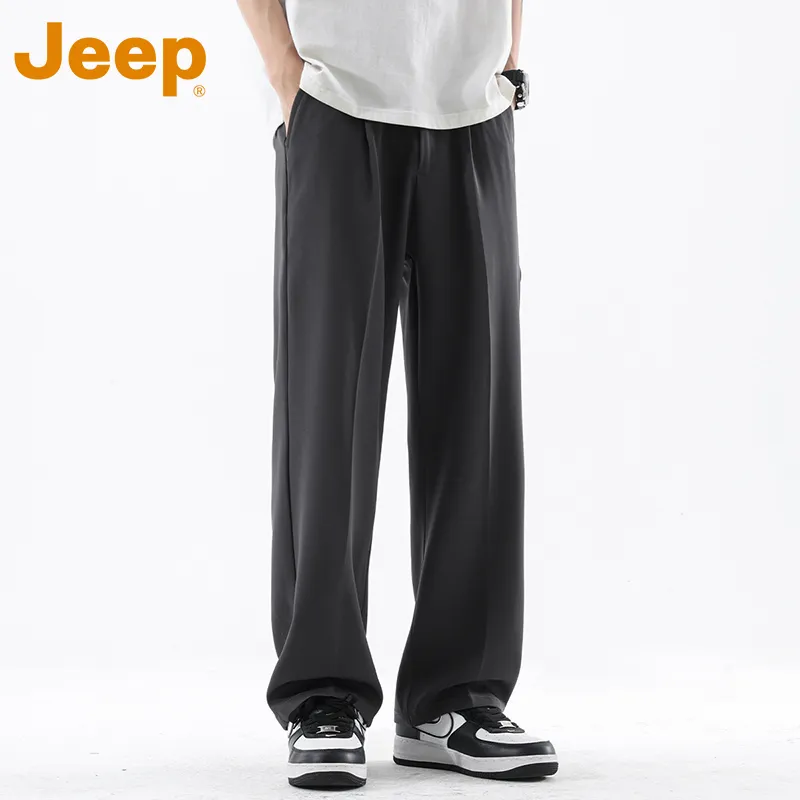 Jeep Fashion Sports Collection Casual Pants Unisex-1