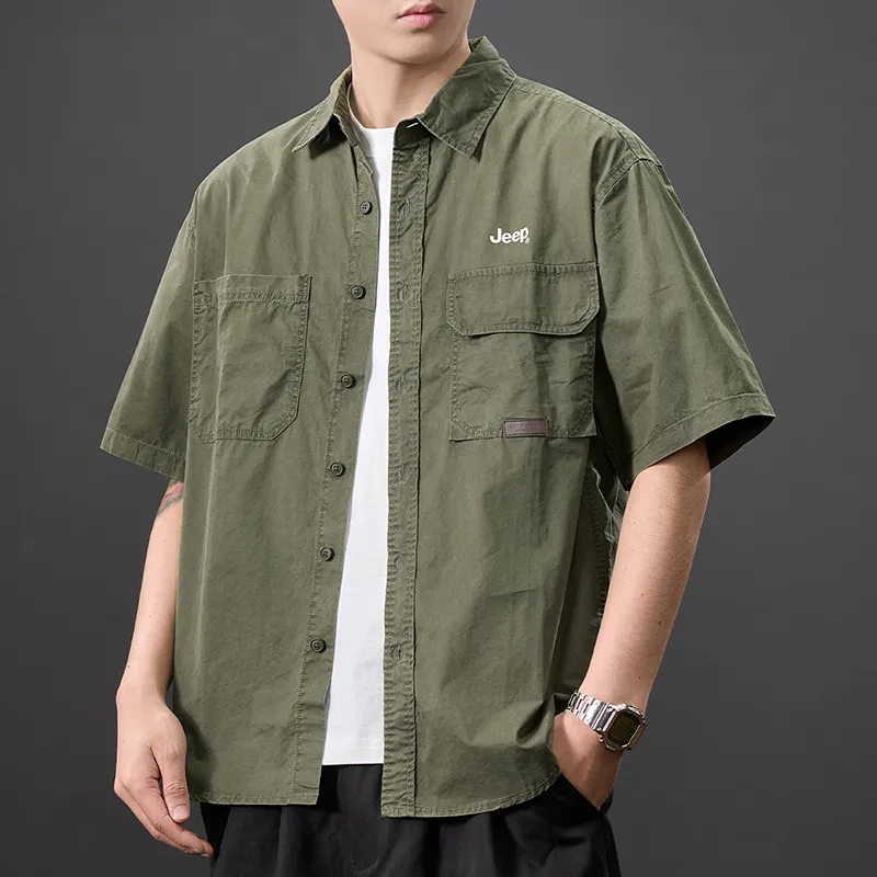 Jeep Outdoor Casual Shirt Unisex-8