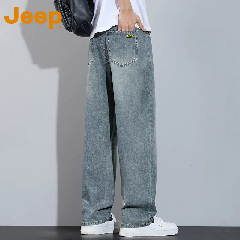 Jeep Fashion Sports Collection Jeans Men's-8