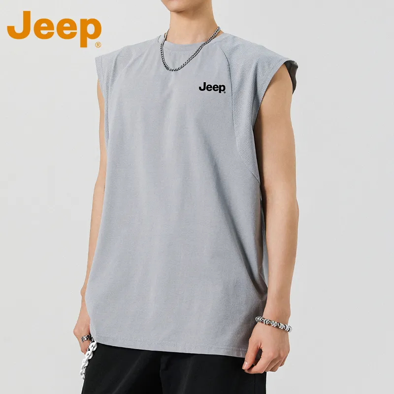 Jeep Fashion Sports Collection Tank Top Men's-17
