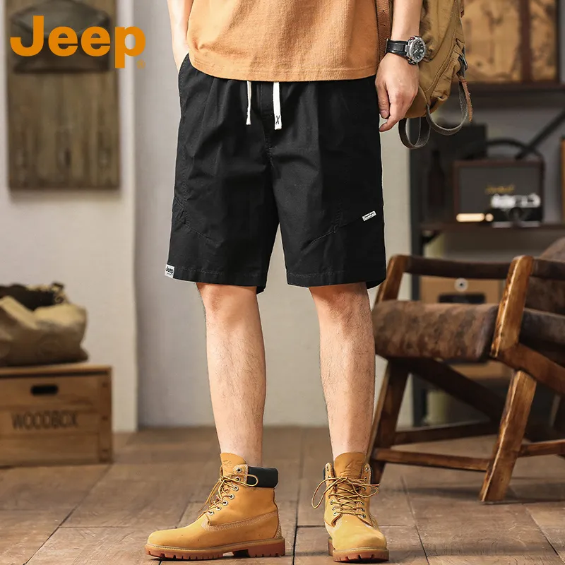 Jeep Outdoor Casual Shorts Men's-5
