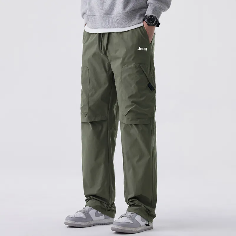 Jeep Fashion Sports Collection Casual Pants Unisex-10