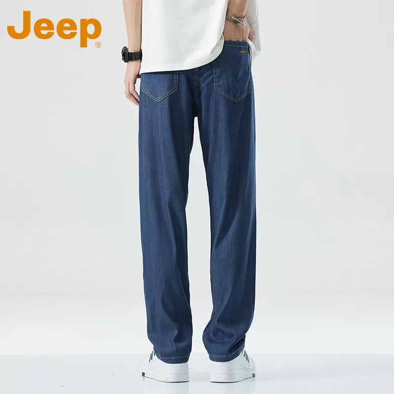 Jeep Fashion Sports Collection Jeans Unisex Dark Blue-4