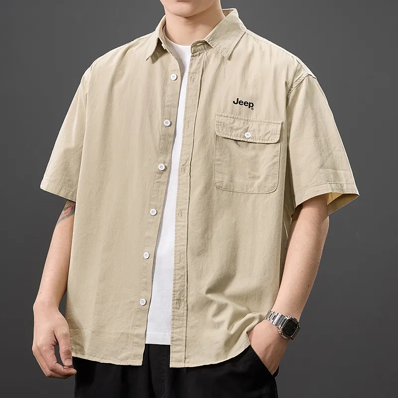 Jeep Outdoor Casual Shirt Unisex-15