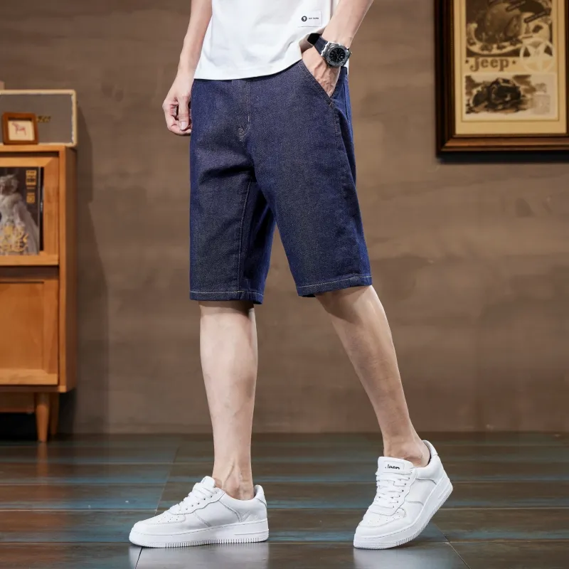 Jeep Denim Shorts Men-5