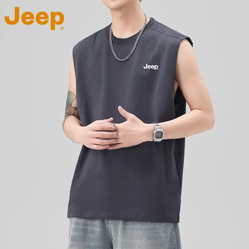 Jeep Fashion Sports Collection Tank Top Unisex-18