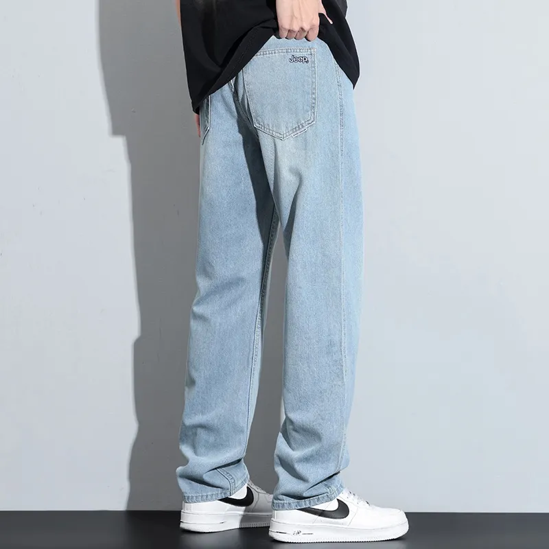 Jeep Fashion Sports Collection Jeans Unisex Light Blue-4