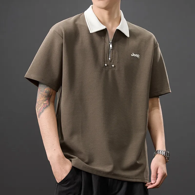 Jeep Fashion Sports Collection Polo Shirt Men's-2