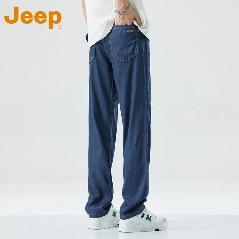 Jeep Fashion Sports Collection Jeans Unisex Dark Blue-3