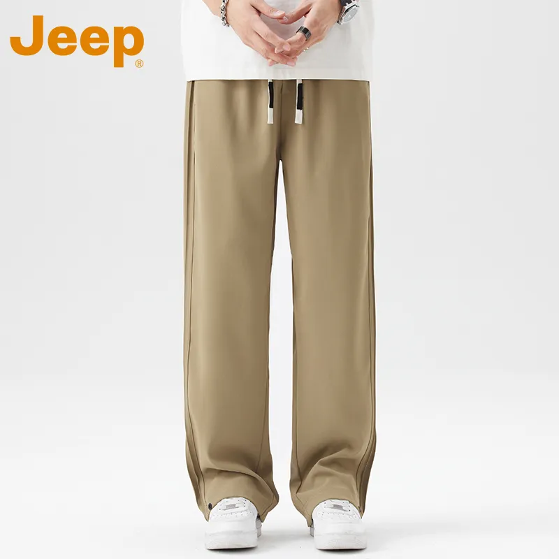 Jeep Fashion Sports Collection Casual Pants Unisex-17