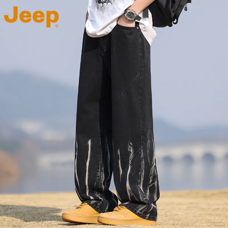 Jeep Fashion Sports Collection Jeans Unisex-6