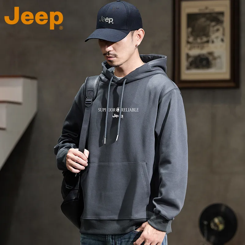 Jeep Outdoor Casual Sweatshirt Unisex-10