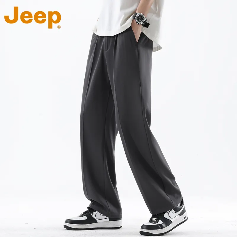 Jeep Fashion Sports Collection Casual Pants Unisex-10