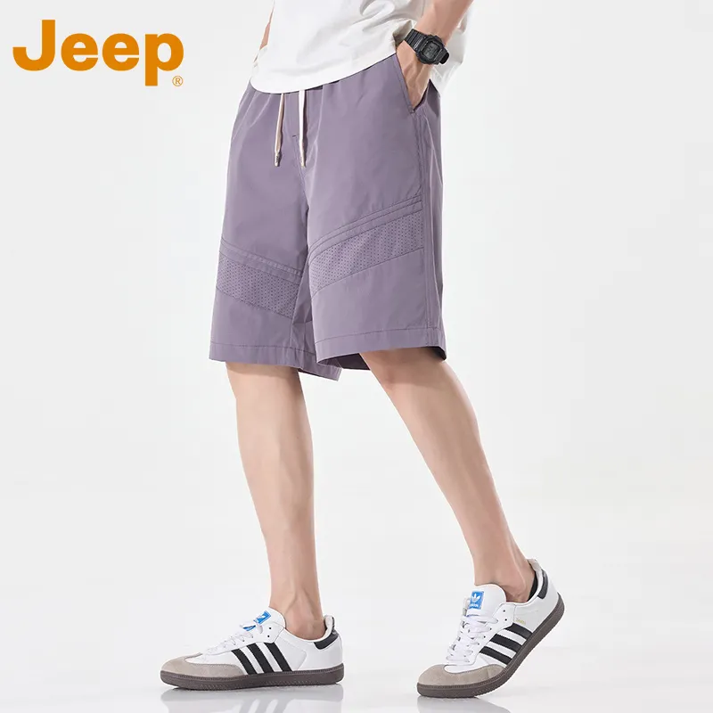 Jeep Fashion Sports Collection Casual Shorts Men's-15