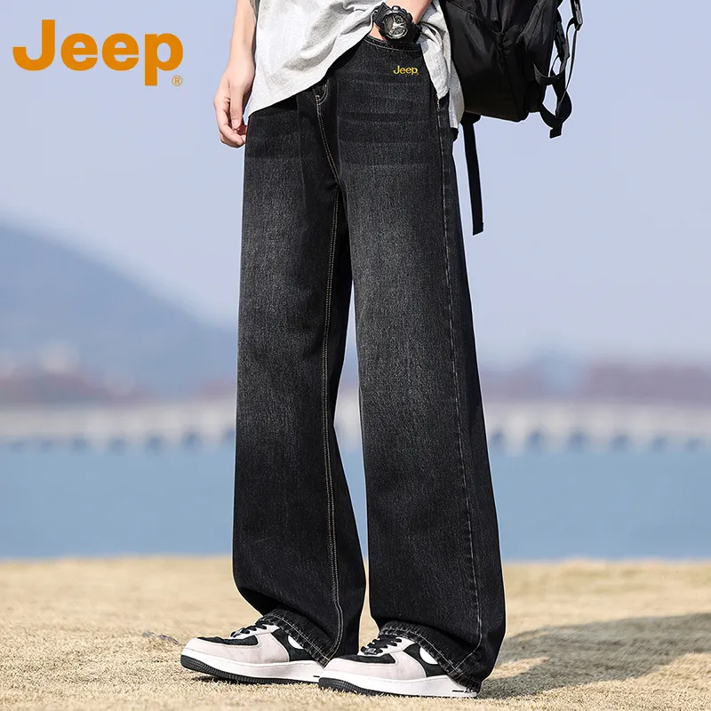 Jeep Fashion Sports Collection Jeans Unisex-35