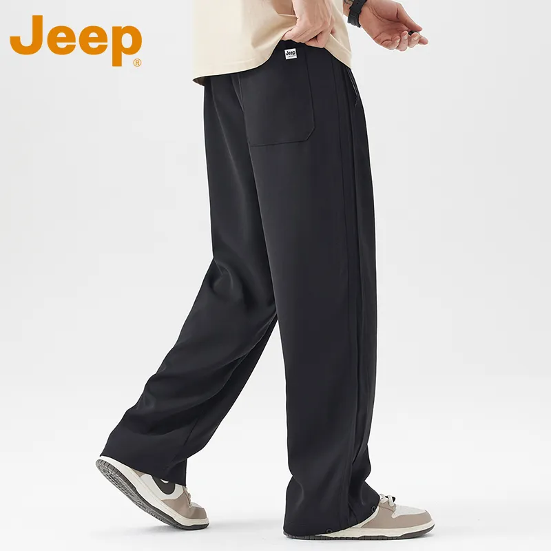 Jeep Fashion Sports Collection Casual Pants Unisex-5