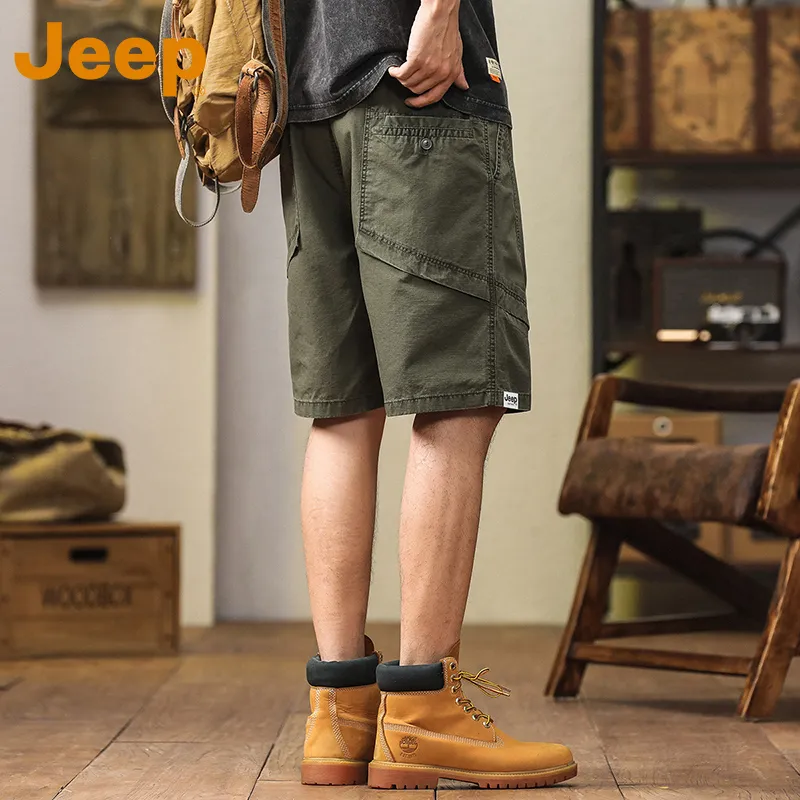 Jeep Outdoor Casual Shorts Men's-19