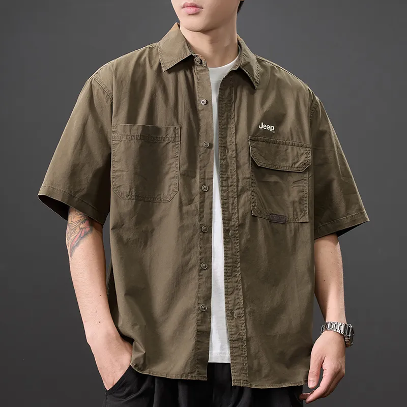 Jeep Outdoor Casual Shirt Unisex-15