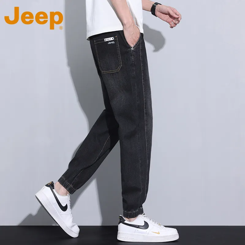 Jeep Fashion Sports Collection Jeans Men's-11