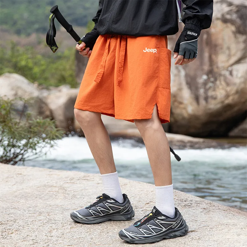 Jeep Fashion Sports Collection Casual Shorts Unisex-40