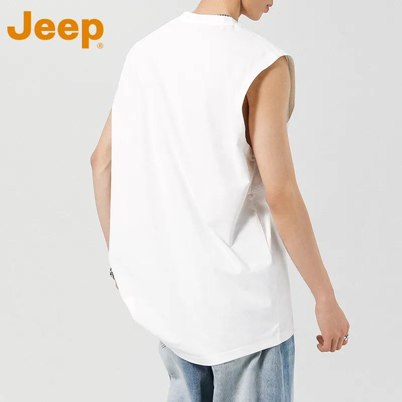Jeep Fashion Sports Collection Tank Top Men's-10