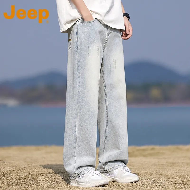 Jeep Fashion Sports Collection Jeans Unisex-16