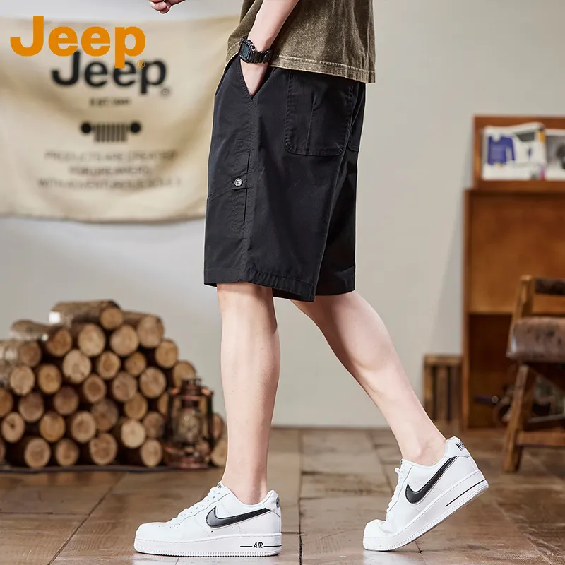 Jeep Outdoor Casual Shorts Men's-16
