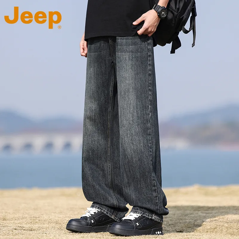 Jeep Fashion Sports Collection Jeans Unisex-18