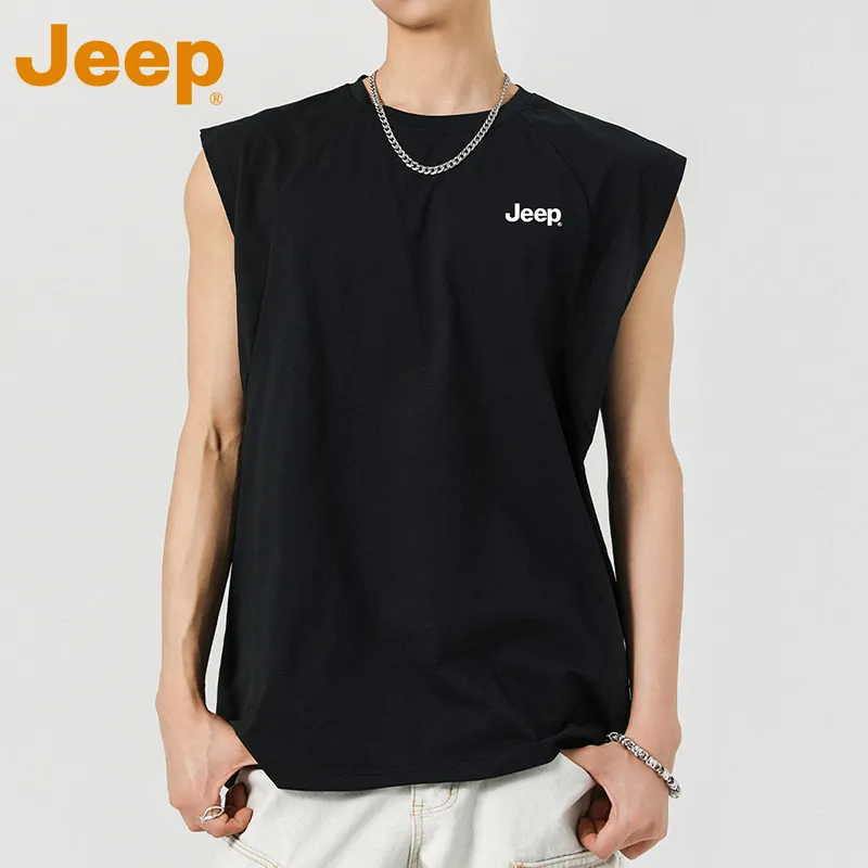 Jeep Fashion Sports Collection Tank Top Men's-5