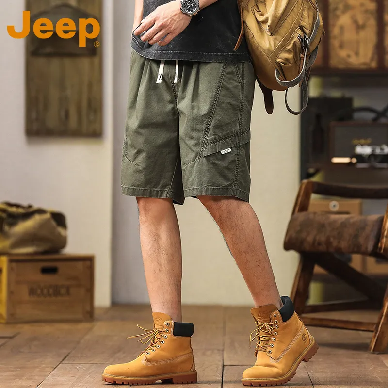 Jeep Outdoor Casual Shorts Men's-20