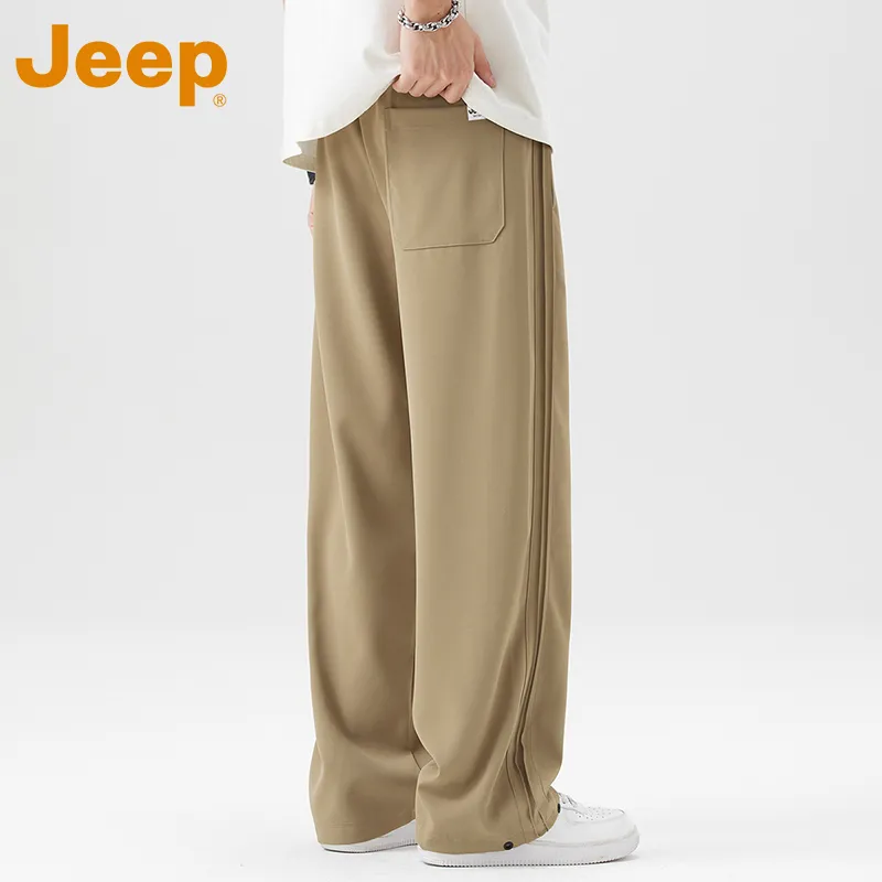 Jeep Fashion Sports Collection Casual Pants Unisex-20