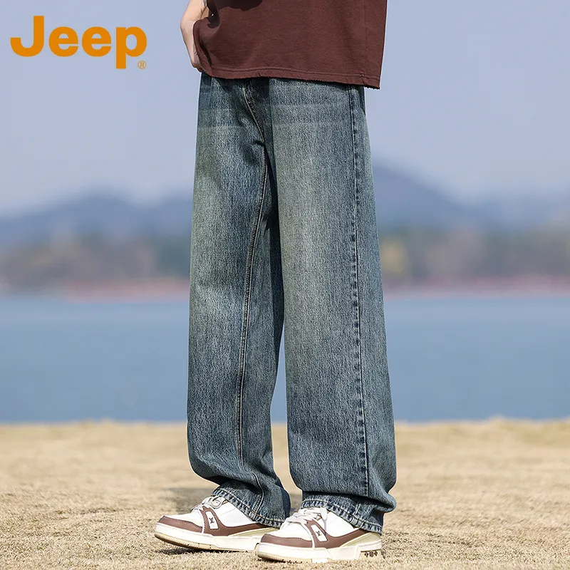 Jeep Fashion Sports Collection Jeans Unisex-24
