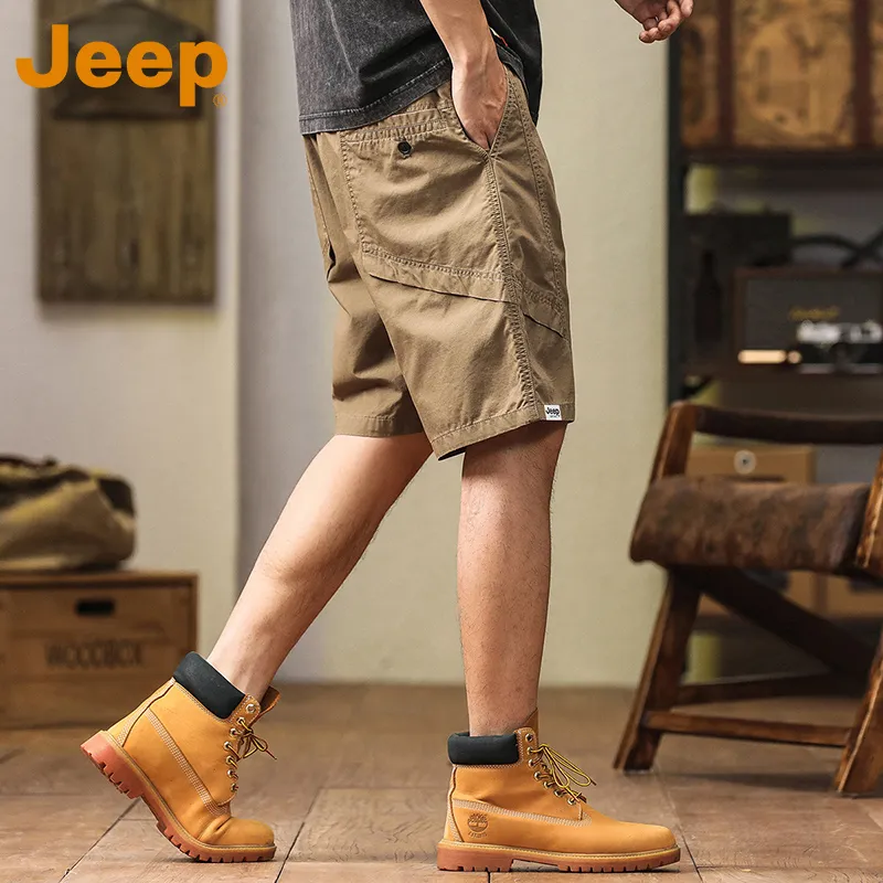 Jeep Outdoor Casual Shorts Men's-12