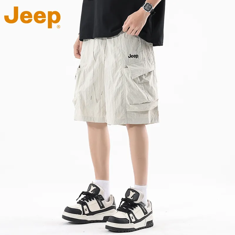 Jeep Outdoor Casual Shorts Men's-17