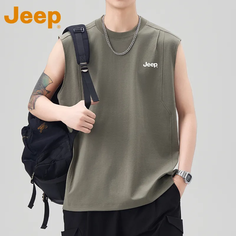 Jeep Fashion Sports Collection Tank Top Unisex-6