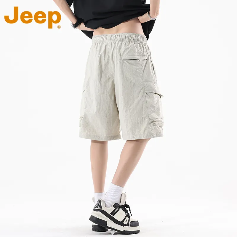 Jeep Outdoor Casual Shorts Men's-19