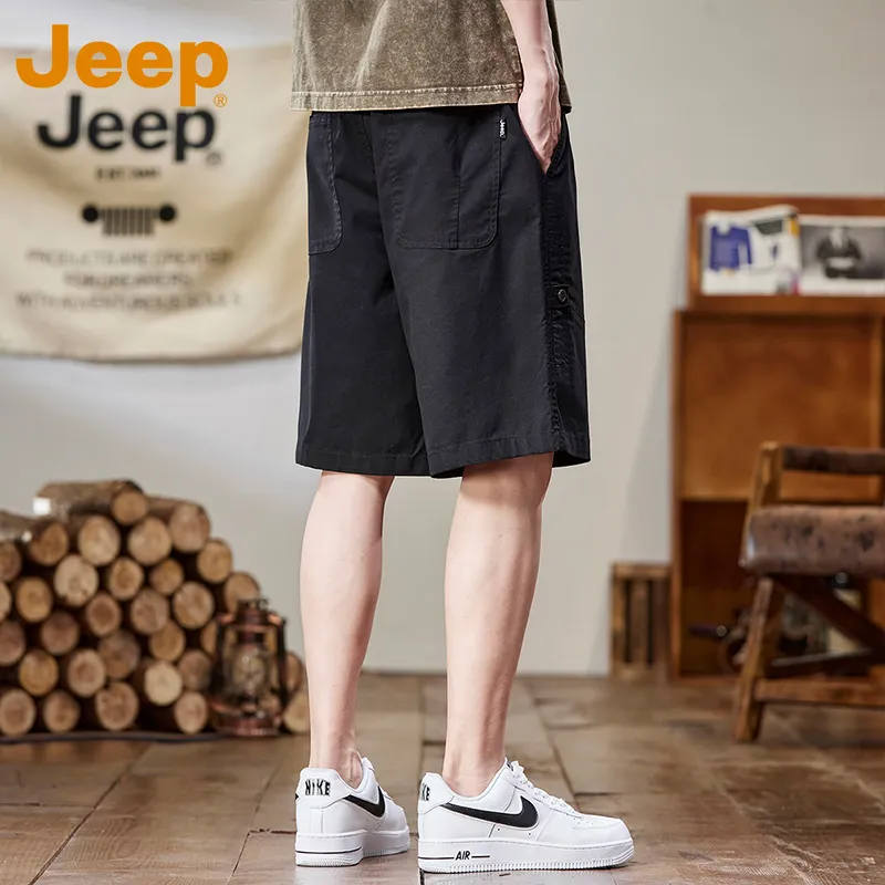 Jeep Outdoor Casual Shorts Men's-17