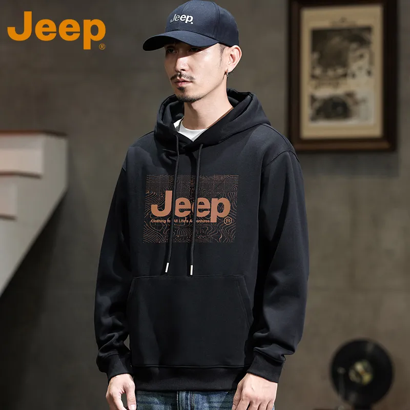Jeep Fashion Sports Collection Sweatshirt Unisex-3