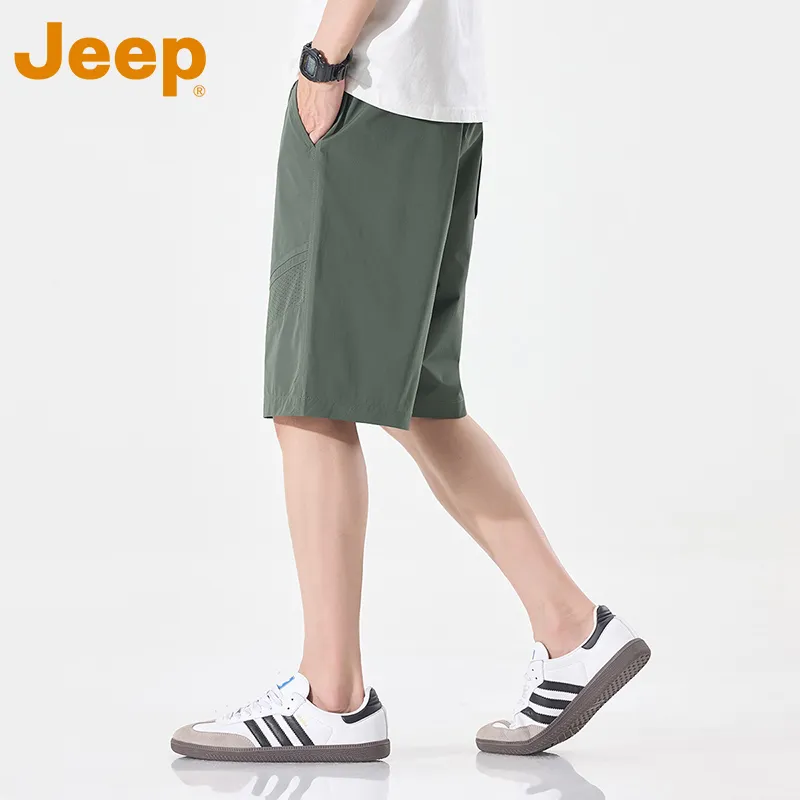 Jeep Fashion Sports Collection Casual Shorts Men's-22