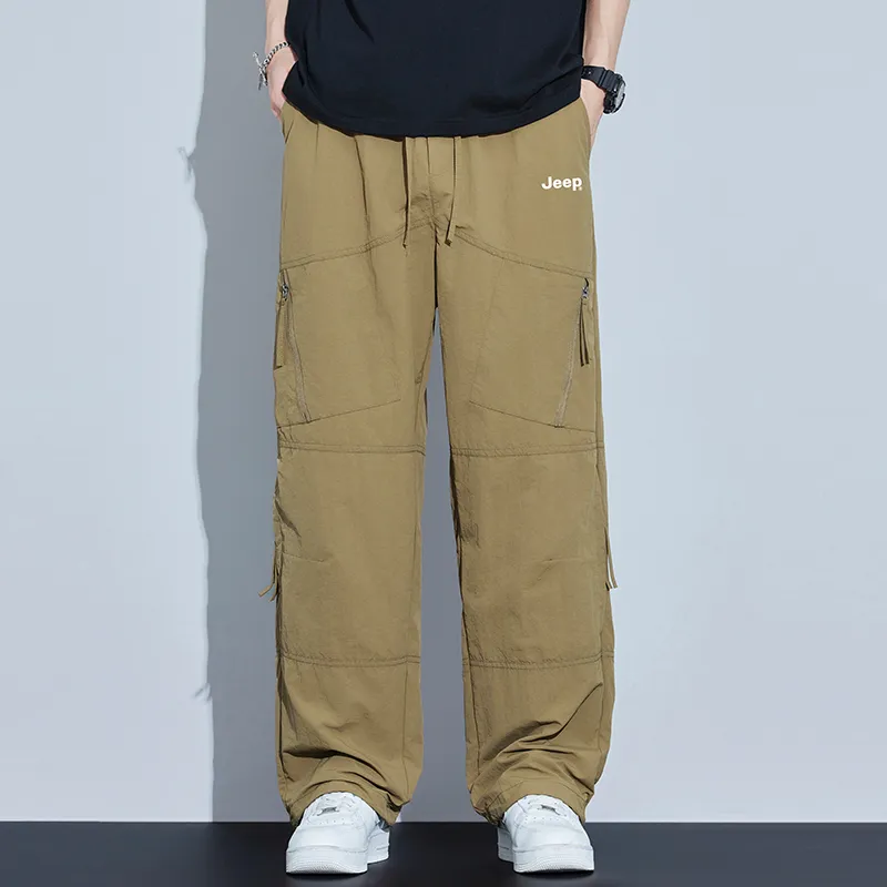 Jeep Fashion Sports Collection Casual Pants Unisex-6