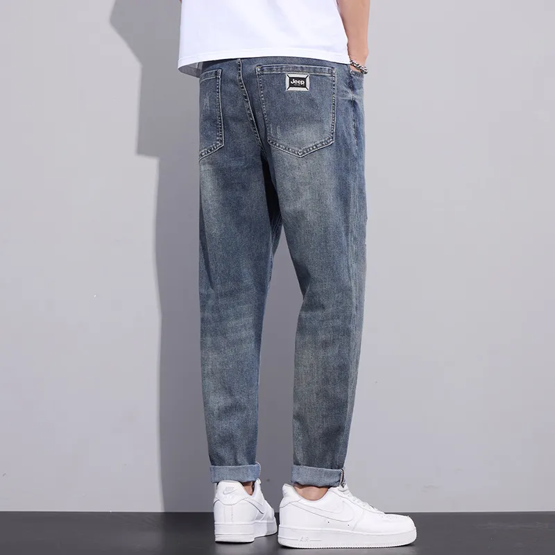 Jeep Fashion Sports Collection Jeans Unisex Light Blue-7