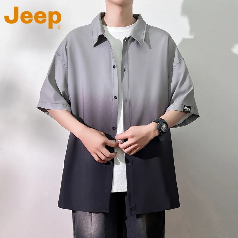 Jeep Outdoor Casual Shirt Unisex-16