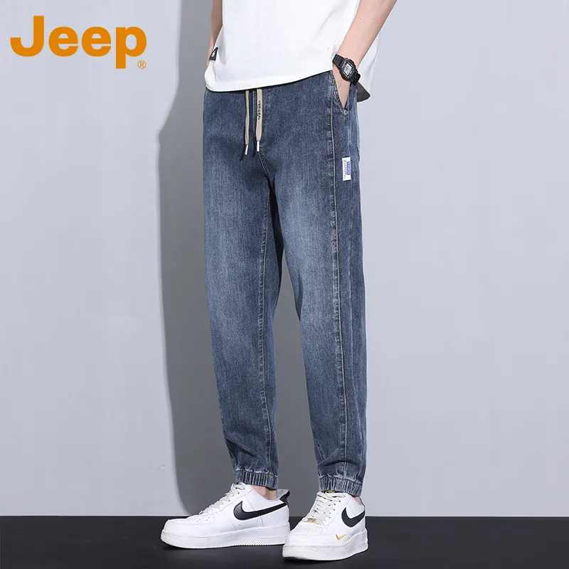 Jeep Fashion Sports Collection Jeans Men's-5