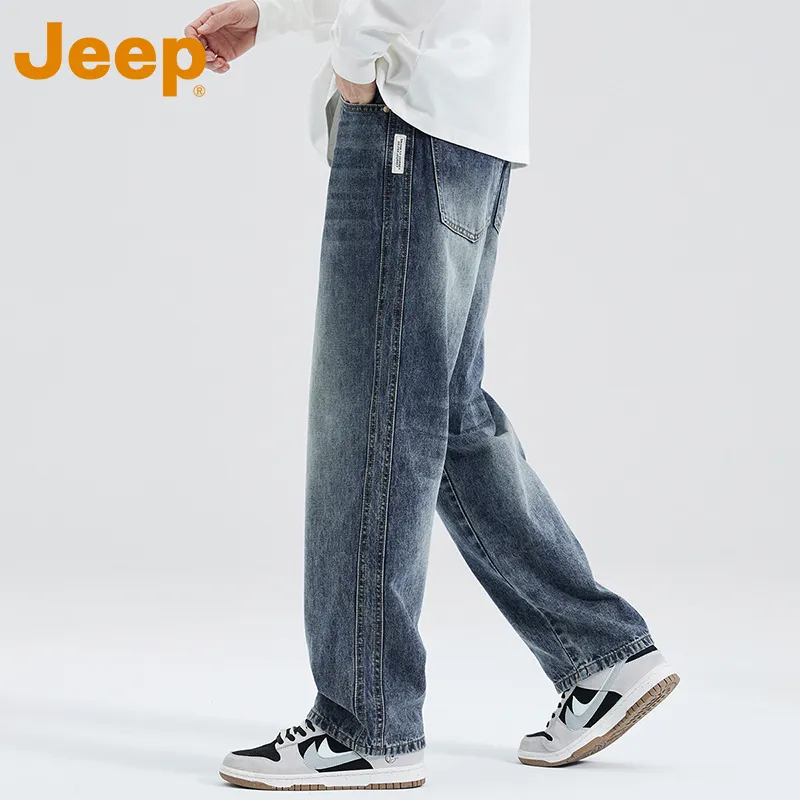 Jeep Fashion Sports Collection Jeans Men's-12